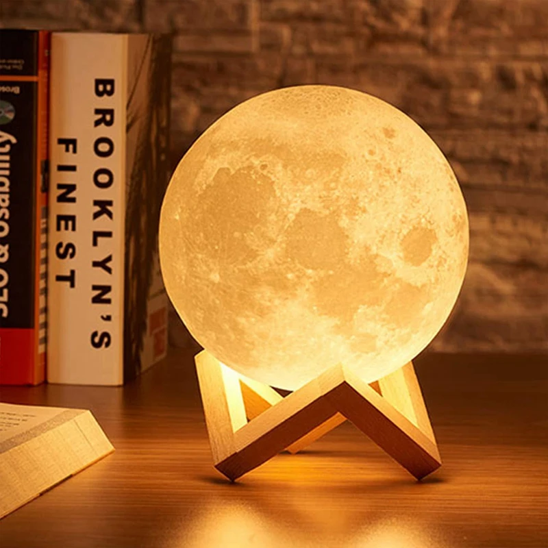 3D moon night light 1