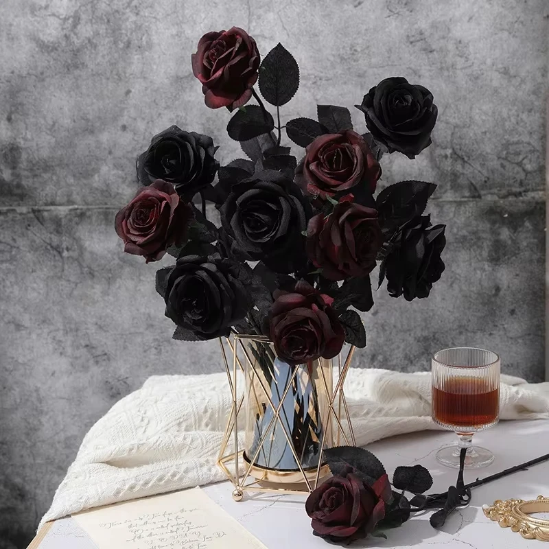 Artificial Silk Rose Bouquet – view 4