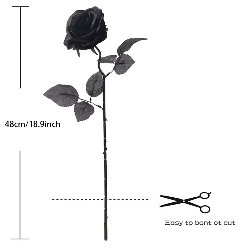 Halloween Gothic Floral Stems – view 2