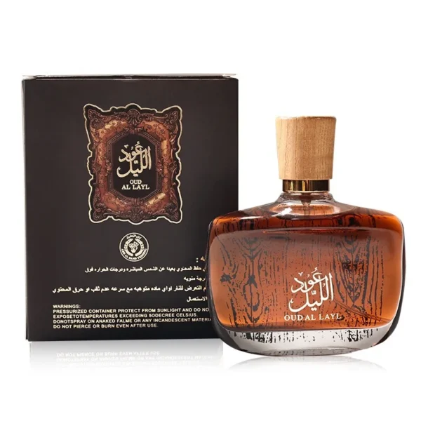Arabian Oud Eau de Parfum – Musk, Oud & Cedarwood Woody Fragrance, Long-Lasting - E 100ml