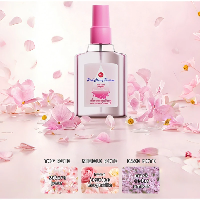 Baby Powder & Milky Vanilla Perfume – Soft Floral Fruity Eau de Parfum for Women, 30ml / 35ml / 100ml - Sakura 100ml