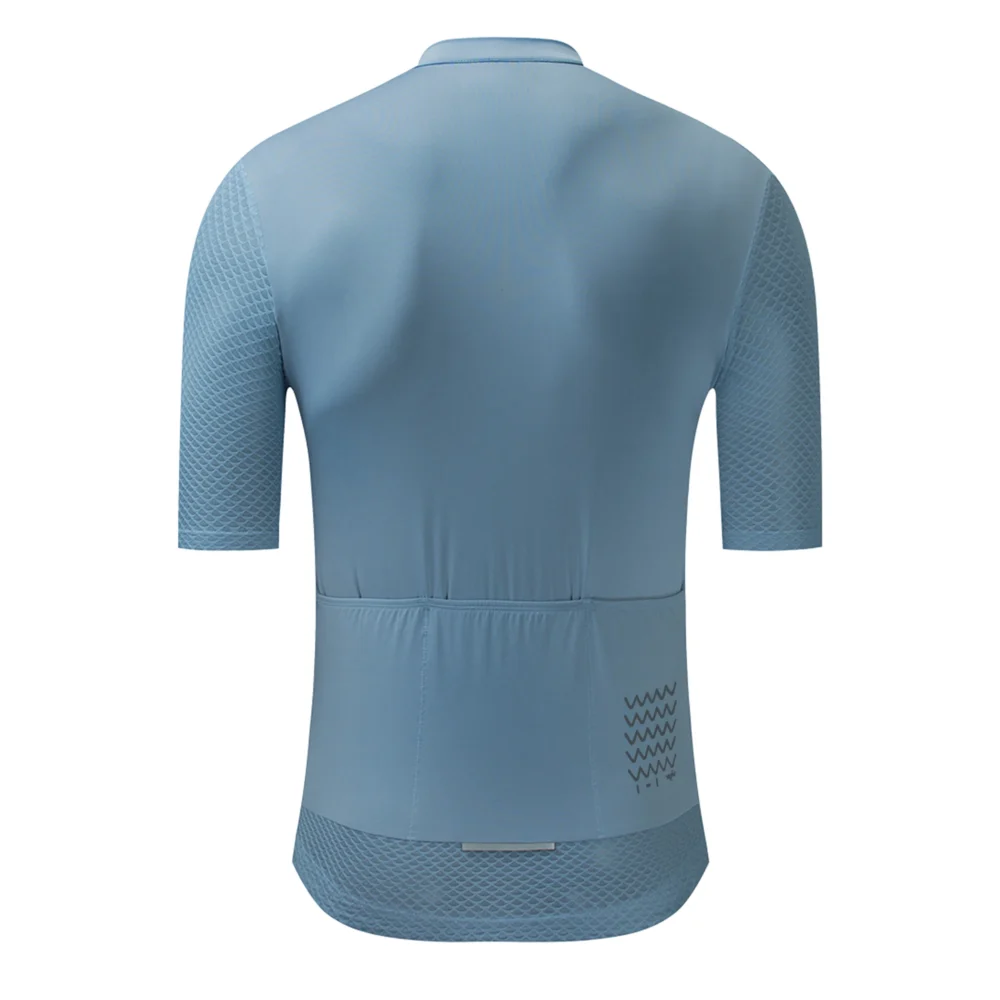Men's Cycling Jersey & Bib Shorts Set – Short Sleeve MTB / Road Bike Kit with Padded Shorts