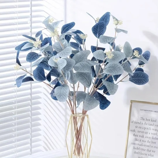 Faux Eucalyptus Stems (6 Pcs)