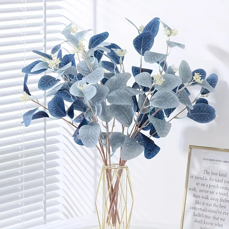 Faux Eucalyptus Stems (6 Pcs)