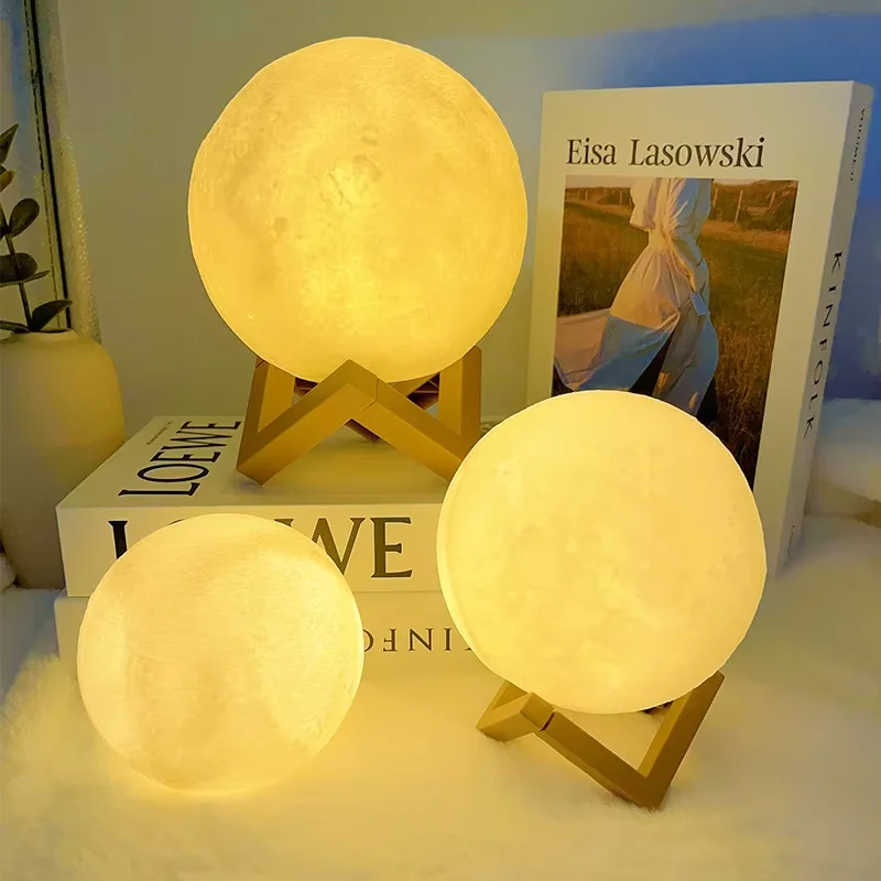 3D moon night light 3