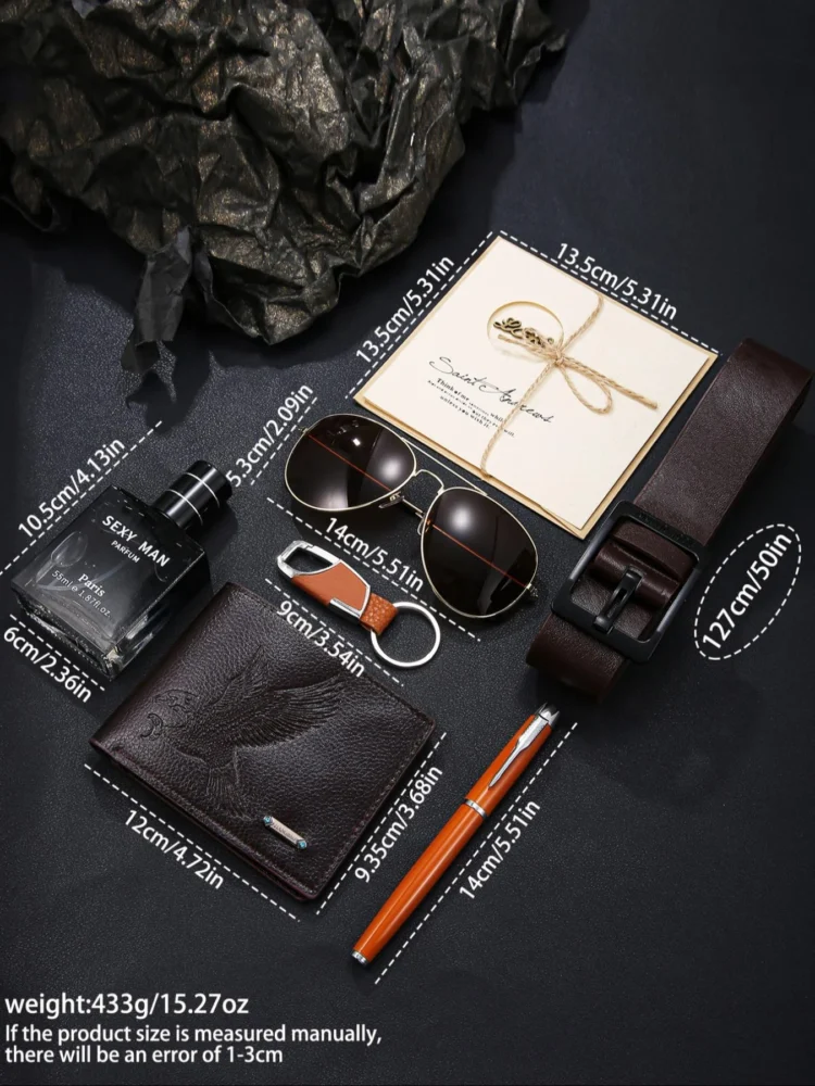 Men's 7-Piece Perfume & Fountain Pen Gift Set – view 2