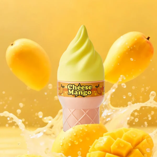 Ice Cream Shaped Perfume for Women 100ml – Sweet Fruity Floral Eau de Toilette, Cute Gift - Mango
