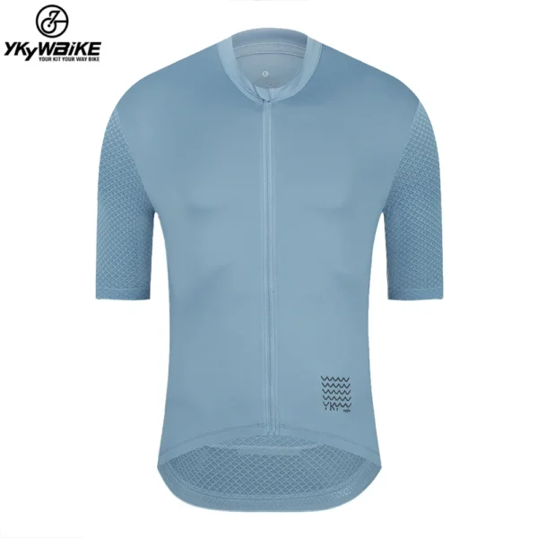 Men's Cycling Jersey & Bib Shorts Set – Short Sleeve MTB / Road Bike Kit with Padded Shorts