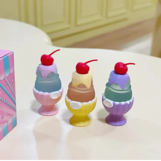 Ice Cream Shaped Perfume for Women 100ml – Sweet Fruity Floral Eau de Toilette, Cute Gift