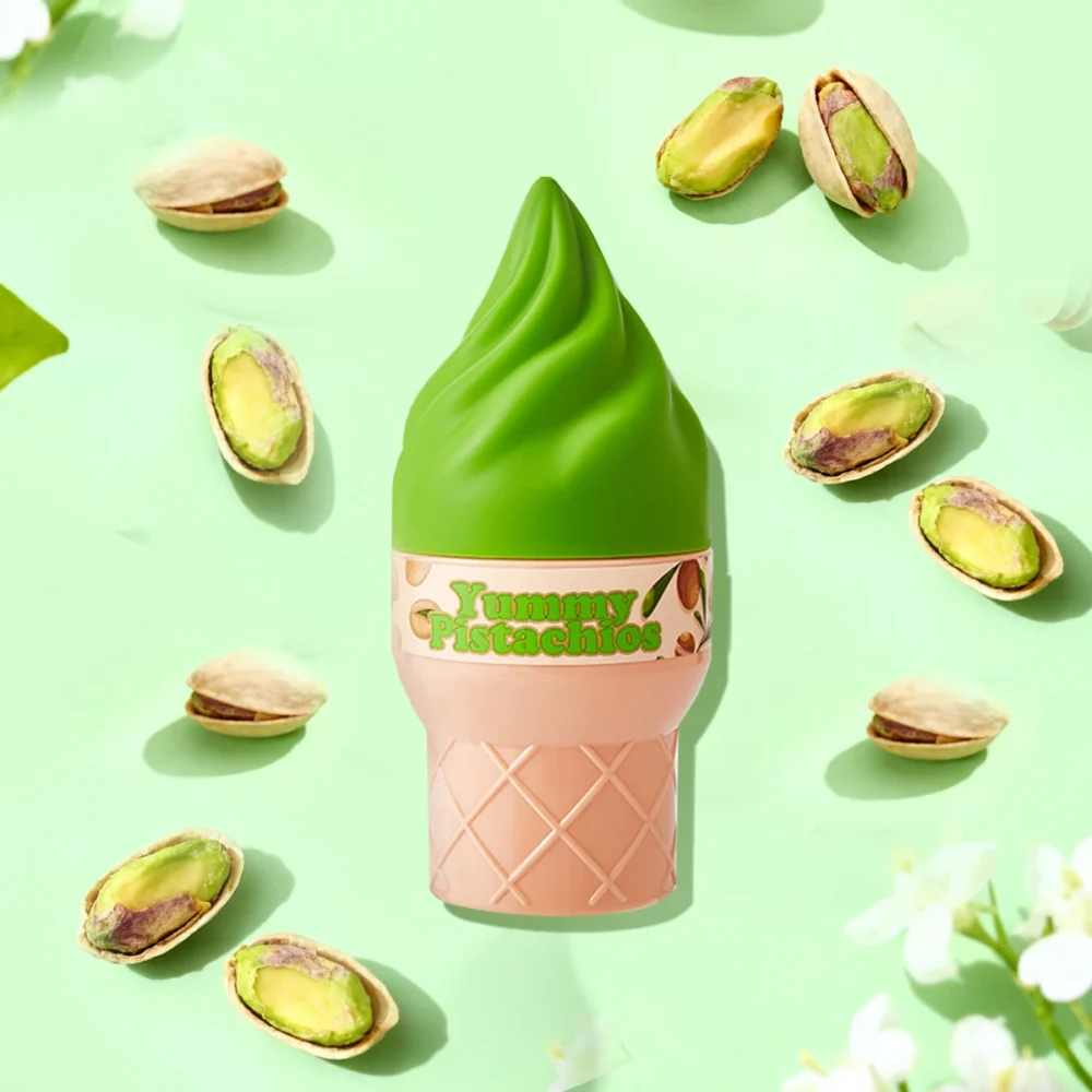 Ice Cream Shaped Perfume for Women 100ml – Sweet Fruity Floral Eau de Toilette, Cute Gift - Pistachio
