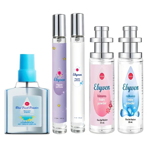 Baby Powder & Milky Vanilla Perfume – Soft Floral Fruity Eau de Parfum for Women, 30ml / 35ml / 100ml