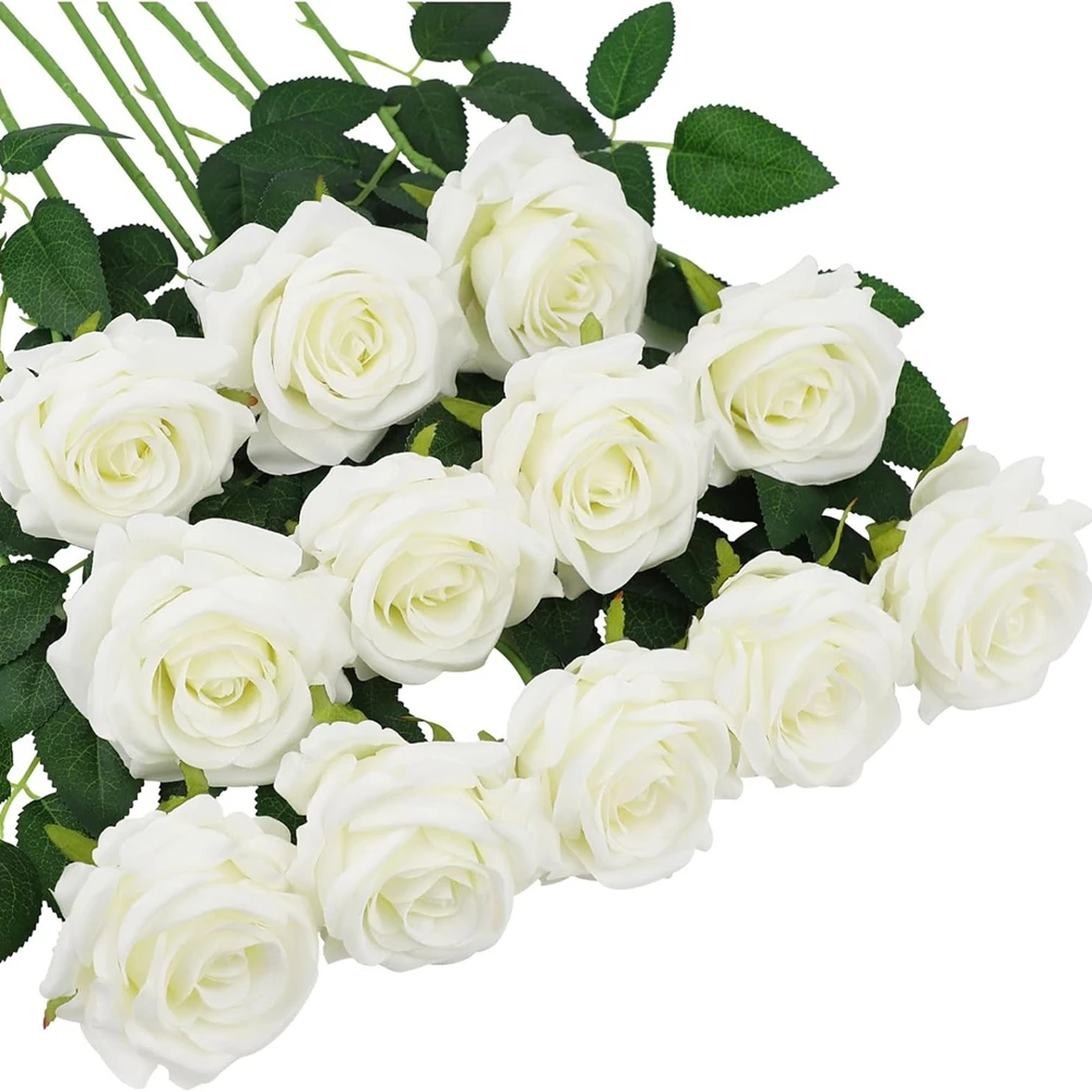 Artificial Silk Rose Bouquet – view 10