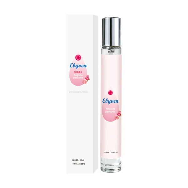 Baby Powder & Milky Vanilla Perfume – Soft Floral Fruity Eau de Parfum for Women, 30ml / 35ml / 100ml - Pink 30ml
