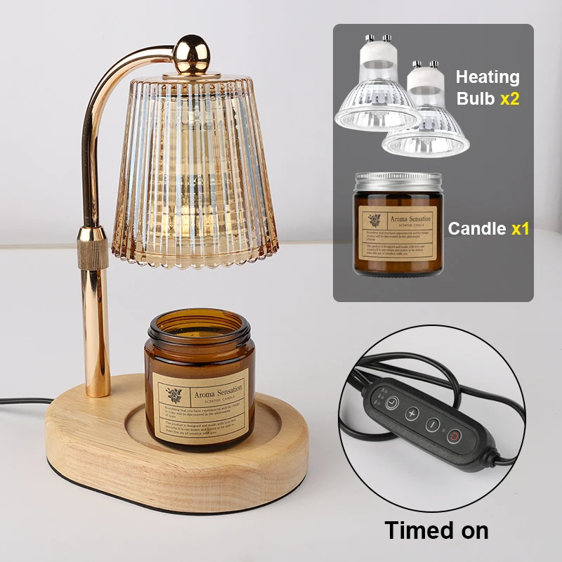 Candle Warmer Lamp with Timer