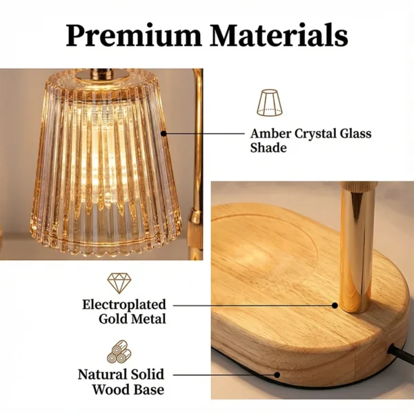 Candle Warmer Lamp with Timer