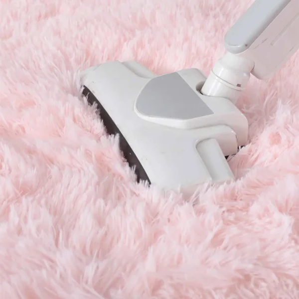 Round Fluffy Shaggy Rug 3